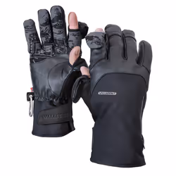 Vallerret Photography Gloves Tinden, Gants, XS, Unisexe, Noir, Hiver, Cuir véritable, Synthétique