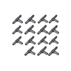 Alma - Lot De 15 Connecteurs En t Pour Tuyau Gouttes Élargissement 16 Mm - jardiboutique