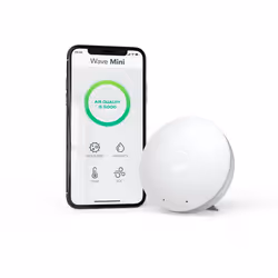 Airthings Wave Mini multi-capteur intelligent pour maison Sans fil Bluetooth