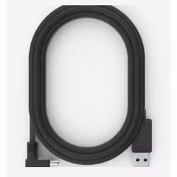 Huddly 7090043790351, 1,15 m, USB A, USB C, USB 3.2 Gen 1 (3.1 Gen 1), 5000 Mbit/s, Noir