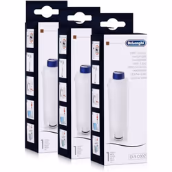 Lot de 3 filtres à eau pour Cafetière. Référence de la pièce : SER3017*3, Marque : DELONGHI.