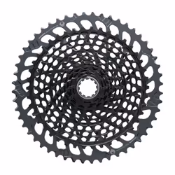 SRAM CS-XG-1295-B1, Cassette de pignons, Vélo tout terrain, Noir, 10-52t:10,12,14,16,18,21,24,28,32,36,42,52, 350 g