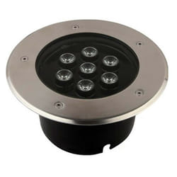 Europalamp - Spot led 7W Encastrable Sol Extérieur IP65 Blanc Froid 6000K