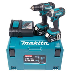 Makita - Pack 2 outils DLX2127TJ (DDF482 + DTD152) 18 v Li-Ion (2 x 5 Ah)