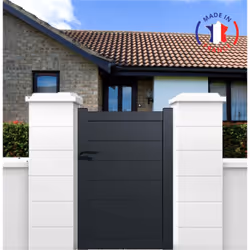 Description générale Le portillon aluminium modèle plein en kit est une solution esthétique et sécurisée pour vos extérieurs. ...