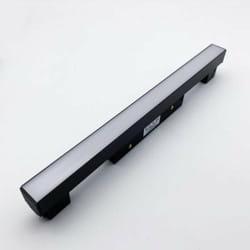 Silamp - Profilé led sur Rail Magnétique 48V 10W Opaque - Blanc Chaud 2300K - 3500K