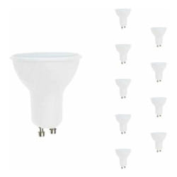 Ampoule led GU10 9.5W (Pack de 10) - Blanc Chaud 2300K - 3500K Silamp