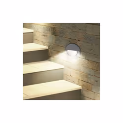 Cette Balise LED Saillie 3W 220V 120° Rond Blanc pour Escalier est parfaite pour les escaliers, les couloirs sombres ou d'aut ...