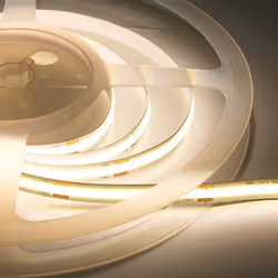 Besoin d'un éclairage doux et homogène pour votre plan de travail par exemple ? Le Ruban LED COB 5M 24V IP20 512LED/m est fai ...