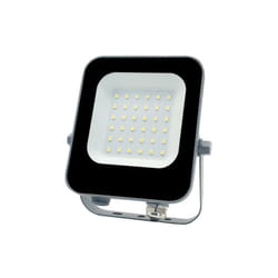 Silamp - Projecteur Extérieur led 20W IP65 Noir - Blanc Chaud 2300K - 3500K