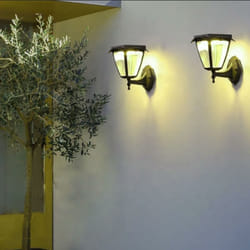 Silamp - Lanterne Solaire Connectée Murale rgbw IP54