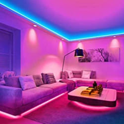 Silamp - Ruban led Connecté WiFi rgbw+cct 2M 12V IP44 90LED/m