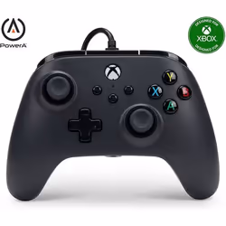Gamepad - POWER A - Black - Filaire - Double vibration - Audio 35 mm