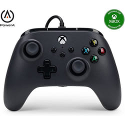 Gamepad - POWER A - Black - Filaire - Double vibration - Audio 35 mm