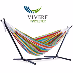 Vivere C8POLY-10 Hamac double avec Support Ciao