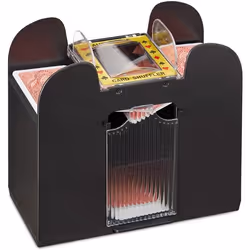 Mélangeur automatique de 6 pack de cartes Noir HobbyTech