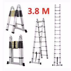 Échelle 38m télescopique et pliable HobbyTech Aluminium