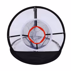 Filet de Cible Golf Putting Entrainement bureau extérieur avec 3 filets diamètre 50 cm Hobby Tech
