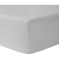 Drap Housse 90 x 200 cm 100 % coton Gris Clair - HOMEROKK