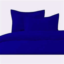Housse de couette - BLEU OCEAN - 140x200cm - 100% Coton - 57 fils/cm - Lavable
