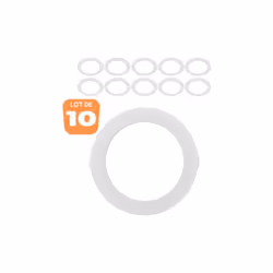 Le lot de 10 dalles LED rondes extra plates 18W 4000K Ø229mm IP40, permet une remise de 20% par rapport au prix unitaire. Ell ...