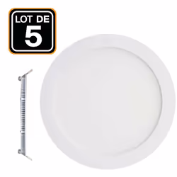 Puissance 12W Alimentation AC85-265V Flux lumineux 780 lm Flux lumineux par watt 65 lm/W Fréquence de fonctionnement 50-60Hz  ...