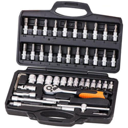 Hobbytech - Coffret de Cliquet et douilles 1-4pouces Lot de 46 pièces