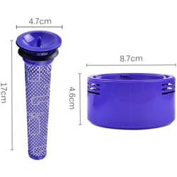 Hobbytech - Filtre Dyson de rechange hepa et 2 Pré-filtres compatible pour aspirateurs Dyson V7, V8