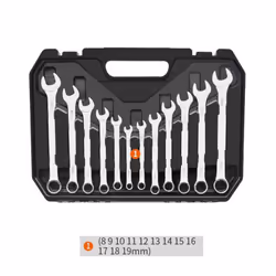 FS10006 Lot de 32 pièces 1/2pouces Cliquet et douilles HobbyTechTYPE DE PRODUIT : Lot de 32 pièces 1/2pouces Cliquet et douil ...