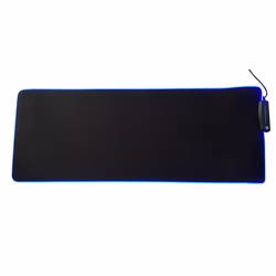 Tapis de souris gamer avec LED éclairée et 4 ports USB 81 x 31 cm Hobby Tech