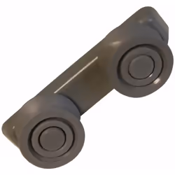 Support roulette de panier pour Lave-vaisselle CURTISS, PROLINE, CONTINENTAL EDISON, TECNOLEC, GENERISS, OCEANIC, LAZER, XPER ...