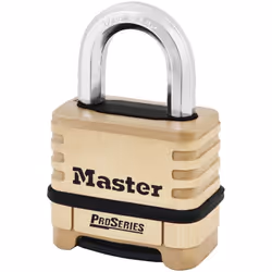 Cadenas Master Lock 1175D Pro Series Cadenas laiton à combinaison programmable haute sécurité Le cadenas Master Lock 1175D es ...