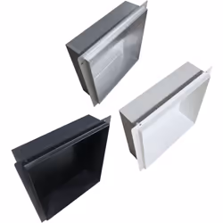 DESIGN : Cette Niche murale encastrable en acier inoxydable permet de venir idéalement en remplacement d'une étagère basique  ...