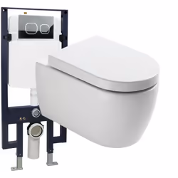 WC suspendu sans bride NANO protection et abattant Softclose NT2038 Ce WC suspendu sans bride ouverte établit de nouvelles no ...