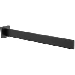 Bernstein - Porte serviette acier inoxydable salle de bain pour montage mural 39cm - HH39 - Couleur au choix Noir mat