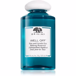 Le produit démaquillant Origins Well Off® Fast and Gentle Eye Makeup Remover assure un démaquillage parfait et délicat, surto ...