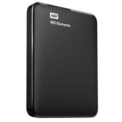 Disque dur externe - WD - Elements Portable - 1 To - USB 3.0 - 2.5 pouces - Noir