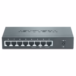 Trendnet TPE-S44 commutateur réseau Non-géré Connexion Ethernet, supportant l'alimentation via ce port (PoE) Bleu
