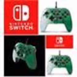 Manette de jeu - PowerA - Zelda Heroic Link Edition - Filaire - Vert - Compatible Nintendo Switch