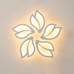 Design créatif: notre plafonnier style moderne, forme unique, Lithuanie comme une fleur suspendue au plafond, raffiné, simple ...