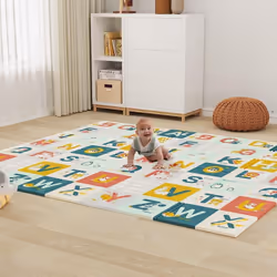 Le tapis de jeu pour bébé est fabriqué en matériau XPE non toxique, respectueux de l'environnement, doux et antibactérien. Il ...