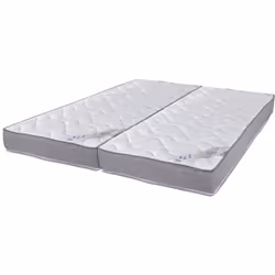 INFO MATELAS MOUSSE 2X70X190 WAVE Nom : Matelas 70+70x190 Wave Mousse HR Accueil et garnissage : Ouate polyester Ebafill 300g ...