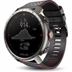 Polar Grit X Pro Titan, 3,05 cm (1.2"), MIP, Écran tactile, GPS (satellite), 79 g