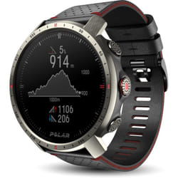 Polar Grit X Pro Titan 3,05 cm (1.2") MIP 47 mm Numérique 240 x 240 pixels Écran tactile Noir GPS (satellite)