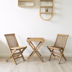 House Nordic 7001135, Siège rigide, Bois, Bois, Dossier rigide, Bois, Bois