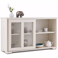 Description générale Ce meuble de rangement polyvalent est idéal pour optimiser votre espace. Il peut être utilisé dans la cu ...