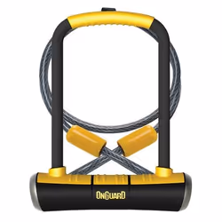 Antivol U Onguard PitBull DT-115mmx230mmx14mm+120cmx10mm