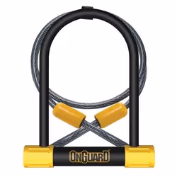 Antivol U Onguard Bulldog DT-115mmx230mmx13mm+120cmx10mm