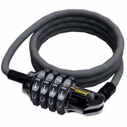 Antivol de vélo - ONGUARD - Terrier Combo 4 - Câble en acier - 120 cm - 6 mm
