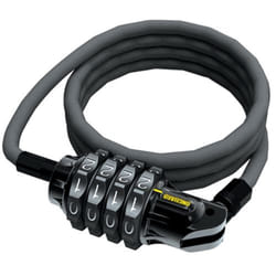 Antivol de vélo - ONGUARD - Terrier Combo 4 - Câble en acier - 120 cm - 6 mm